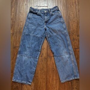 H&M Relaxed Fit Denim Jeans - Deep Blue